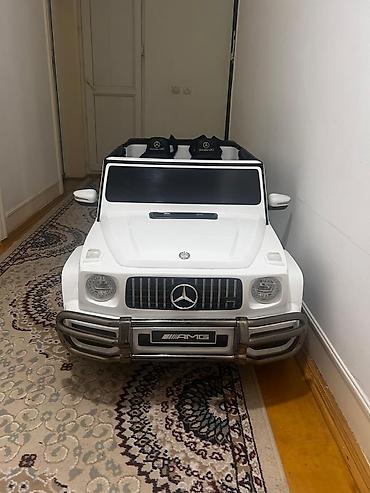 uşag maşını: Uşaq üçün elektrikli minik maşını – Mercedes-Benz G-Class AMG stili - — 1