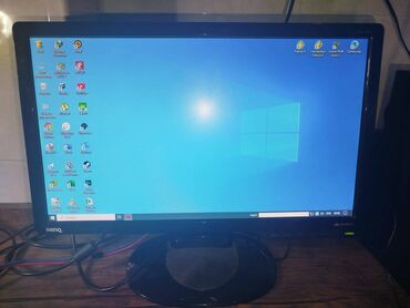 led monitorlar: Benq 19-inch LCD Salam! Monitor tam işləkdir. Vga kabeli və qida