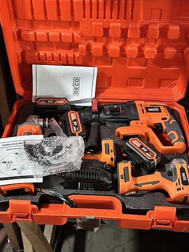 dewalt d2095: Набор аккумуляторного инструмента DECO в кейсе. В комплекте — 1