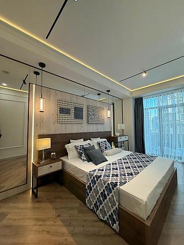 Продажа квартир: 2 комнаты, 95 м², Асанбай мкр Элитка, 3 этаж, Дизайнерский ремонт — 5