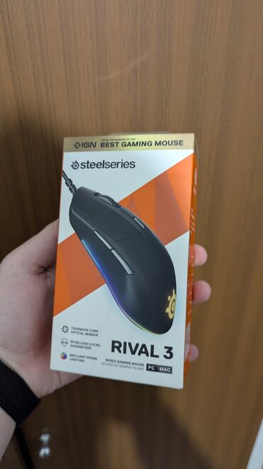 Компьютерные мышки: Продаю мышку SteelSeries Rival 3. Пользовался мышкой 4 месяца, в