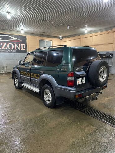 Toyota: Toyota Land Cruiser Prado: 1999 г., 3.4 л, Автомат, Бензин, Внедорожник
