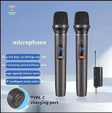 him rs: KARAOKE WIRELLES MIKROFON2 U KOMPLETU | Slanje po dogovoru ili — 1