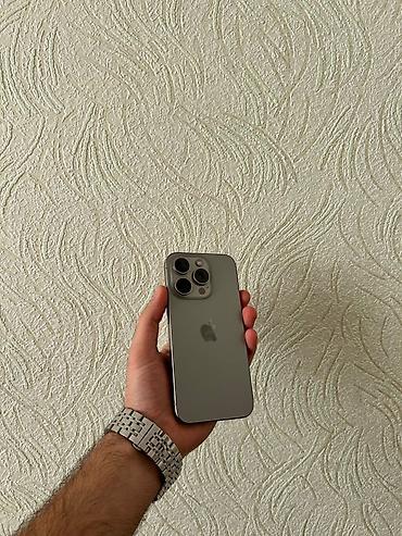 iphone 15 azn: IPhone 15 Pro, 128 GB, Natural Titanium, Face ID — 2