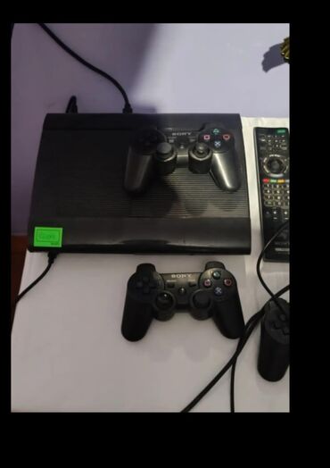 PS3 (Sony PlayStation 3): Məhsul: Sony PlayStation 3 Super Slim oyun konsolu Təsvir: - Rəng