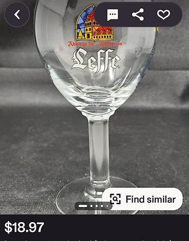 Čaše: Case nove za pivo Leffe. Case za pivo nove,jedna malo fabricki — 12
