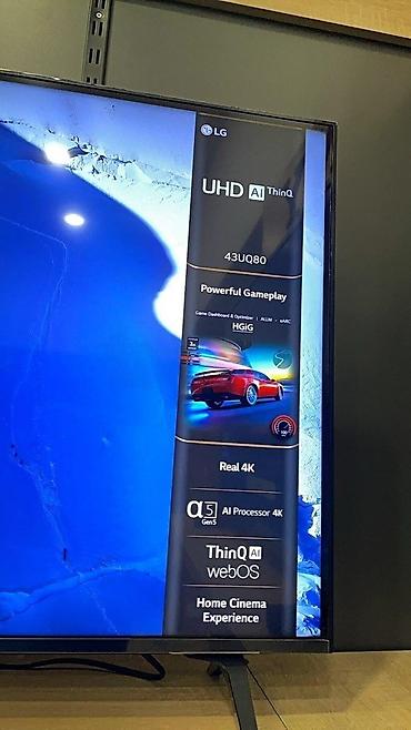 Televizorlar: Televizor LG 43UQ80 📺 LG 109 Ekran 4K Smart TV LG 43UQ80 Televizor — 3