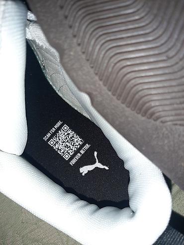 puma кросовки: Кроссовки Puma оригинал Унисекс - Цвет: белый с чёрными акцентами и — 2