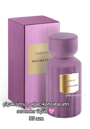 Ətriyyat: FABERLIC ətirləri – zövqünüzə uyğun fərqli kompozisiyalar: - — 1