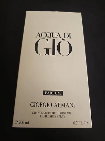Gözəllik və sağlamlıq: "Acqua di Giò Parfum" hədiyyə edilib. Qutusu açılıb və ətirin qoxusunu — 2