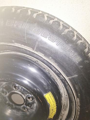 tokyo artwin: Докатка Bridgestone с железным диском - Размер шины: T135/90 D16 102M — 2