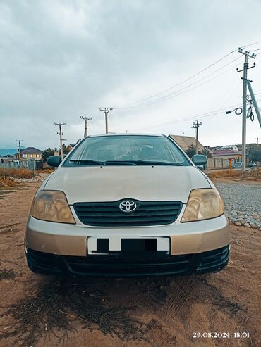 toyota camey: Toyota Corolla: 2005 г., 1.6 л, Механика, Бензин, Седан