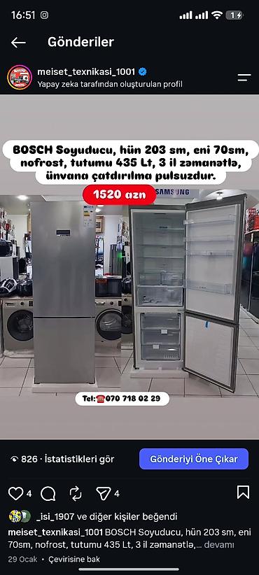 Soyuducular: Anbardan satış Soyuducu modelləri Ünvana çatdırılma pulsuzdur 1) — 27
