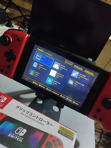 Nintendo Switch: Nintendo Switch чипованная (прошитая) встроенная память 32гб+64гб — 3