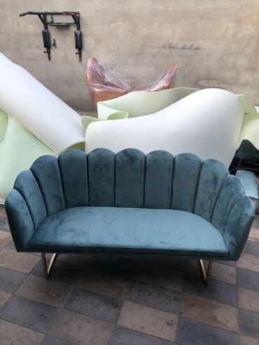 Kreslolar: Yeni, Kreslo, Vеlur parça, Kredit yoxdur — 35