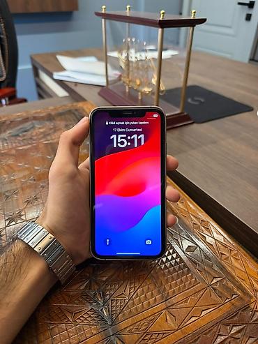iphone 8pulus: IPhone 11, 64 GB, Gümüşü, Face ID — 1