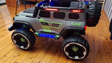 Uşaq üçün elektrik maşınları: Uşaq üçün elektrikli off-road maşın - Korpus: SUV tipli dizayn, 4x4 — 3