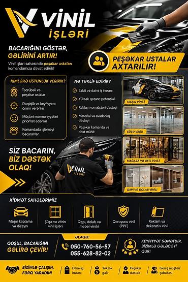 şuşə təmiri: EKO SERVİS və VINİL İŞLƏRİ – peşəkar usta xidməti və vinil həlləri — 4