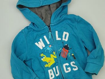 biała bluzka z długim rękawem: Sweatshirt, Palomino, 1.5-2 years, 86-92 cm, condition - Good