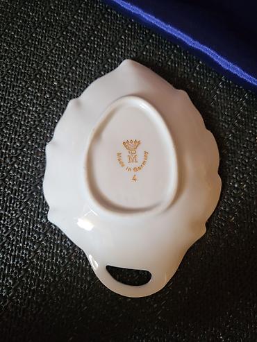 a domace: Posuda,tanjiric 1914 do 1972god.nova Martintoda Nemacka. Porcelanska — 7