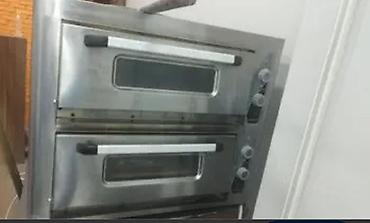 Professional sobalar: Elektrik soba, Pizza, 2 mərtəbəli, İşlənmiş — 1