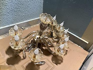 stolustu isiq: Çılçıraq, 8 lampa — 3