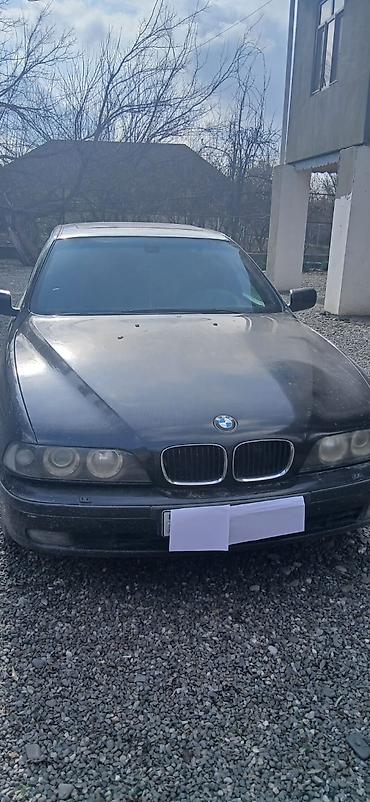 BMW: BMW 5 Series (E39) sedan - Kuzov: 4 qapılı sedan, qara rəng - — 1
