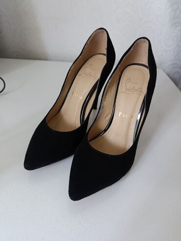 обувь туфли женские: Туфли 34, цвет - Черный