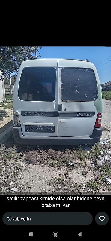 paneler: Citroën Berlingo – ehtiyat hissələri üçün - Model: Citroën Berlingo — 2