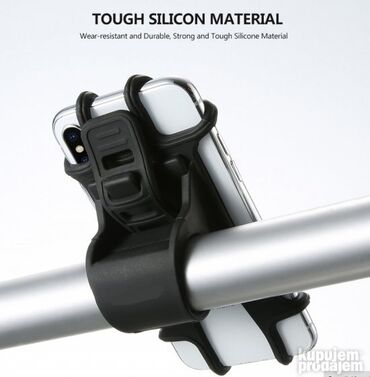 Dodaci za bicikl: NOVO Silikonski Držač, nosač za mobilni za bicikl. Stabilan nosač za na lalafo.rs — 6 Dodaci za bicikl: NOVO Silikonski Držač, nosač za mobilni za bicikl. Stabilan nosač za — 6