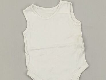 białe body niemowlęce: Body, F&F, 6-9 m, 
stan - Dobry