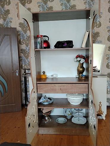 Кухонные шкафы: Mətbəx/zal üçün dekorativ vitrin-dolab - Material: laminat/LDSP - — 2