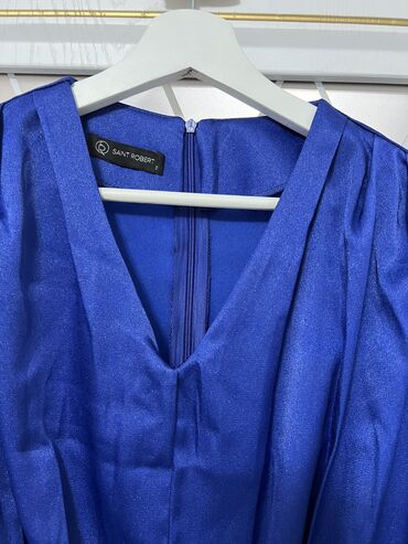 вечернее платье синий цвет: Вечернее платье, Коктейльное, Короткая модель, Без рукавов, S (EU 36)