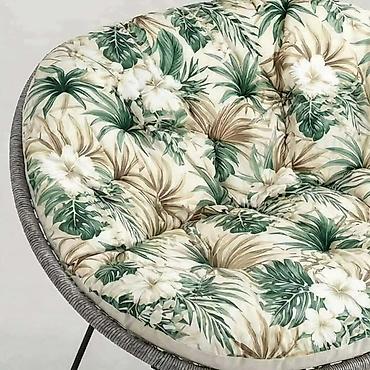 mini secko: Jastuk/uzglavlje za lounge fotelju – papasan/školjka oblik - Mekan — 1