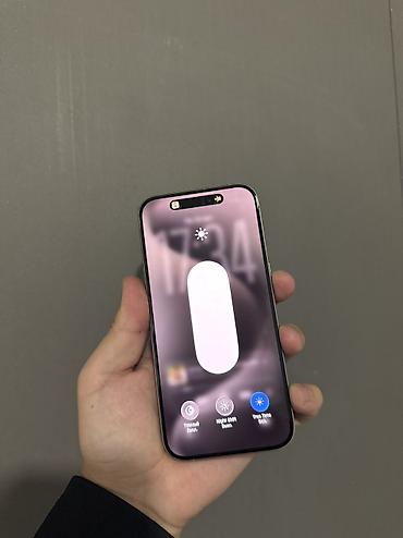 iphone osh: IPhone 15 Pro, Б/у, 256 ГБ, Natural Titanium, Защитное стекло, Чехол, 80 % — 5