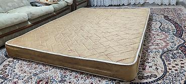 Спальные матрасы: Спальный матрас, Б/у, Двуспальный, Пружинный, Матрасы средней жесткости, Самовывоз — 1