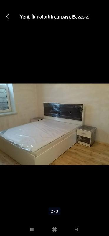 Çarpayılar: Yeni, İkinəfərlik çarpayı, Bazasız, Matras ilə, Siyirməsiz, Azərbaycan — 4