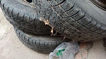 шины пассат: Дөңгөлөктөр монтажда 195 / 65 / R 15, Кыш, Колдонулган, Жеңил унаалар, Темир, тешиктери - 5 — 2