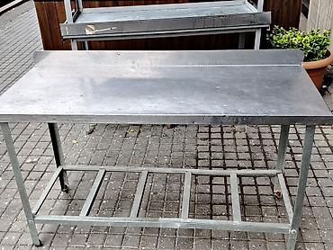 nerjavik stol: Restoran və cafe üçün uyğundur, nerjaveyka materialında masa — 2