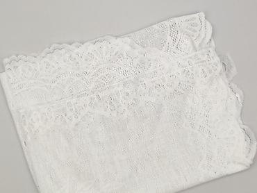 used item: Biała koronkowa firanka/woal – delikatna, ażurowa tkanina dekoracyjna — 1