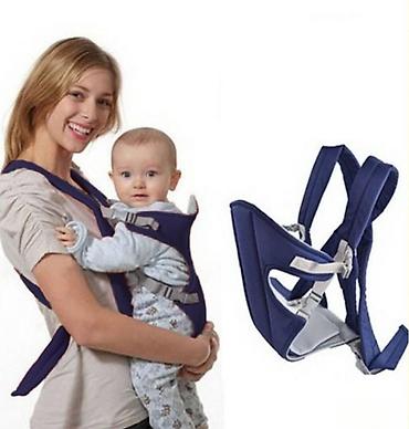 tri cetvrt farmerke: Kengur nosiljka, plava za bebe. kengur nosiljka, plava za bebe kengur — 1