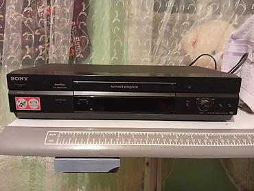 монитор компа: Видеомагнитофон Sony VHS - Серия: Smart Engine (логотип на передней — 1