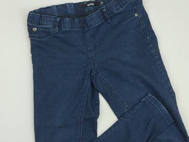 spodnie pumpy jeans damskie: Leggings, SinSay, S (EU 36), condition - Fair