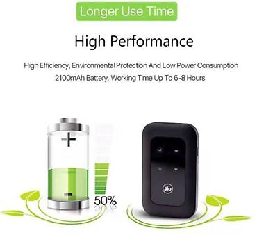 rush wave: Мобильный Wi-Fi-роутер JIO 4G LTE MF680s Бренд: JIO· — 3