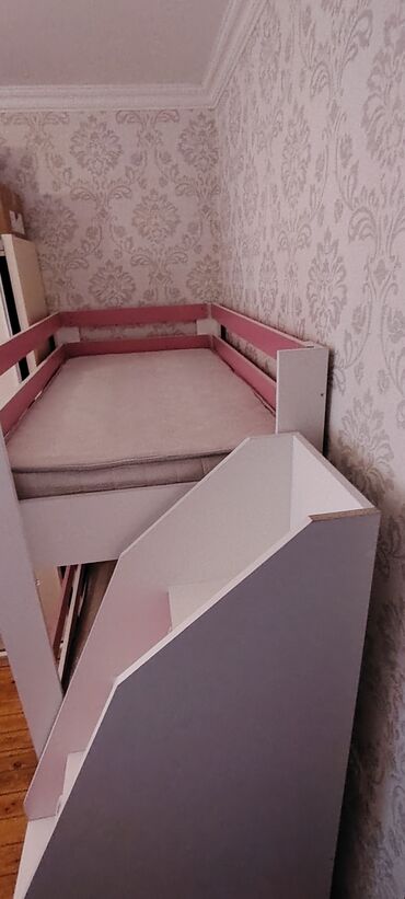 İkimərtəbəli uşaq çarpayıları: Qız üçün, Çarpayı, Matras ilə, Siyirməli -da lalafo.az — 9 İkimərtəbəli uşaq çarpayıları: Qız üçün, Çarpayı, Matras ilə, Siyirməli — 9