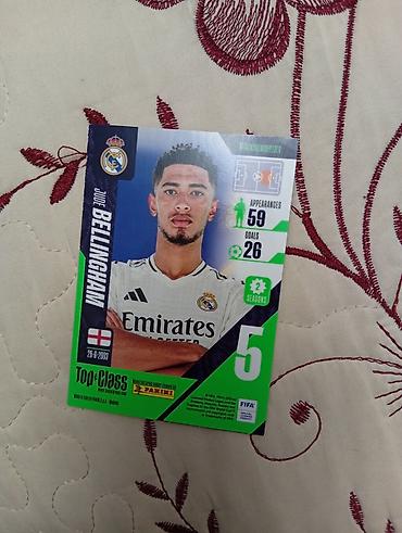 blu ray disk: Panini “Top Class” kolleksiya kartı – Jude Bellingham (Real Madrid) - — 2