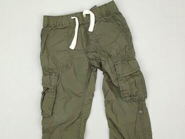 spodnie dresowe diverse: Material trousers, H&M, 3-4 years, 98/104, condition - Very good