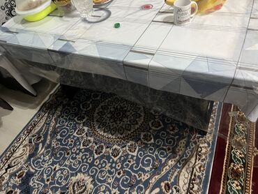 кухонный стол: Ашкана Стол, түсү - Кара, Колдонулган
