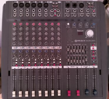 Studiya monitorları: Səhnə səs sistemi dəsti Tərkib: - Omax Power Mixer CW2010 mikser -