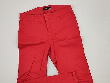 stradivarius cargo pants: Red, Spodnie materiałowe damskie, rozmiar M — 1